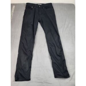 DU/ER N2X Slim Fit Pants Mens 32 30(30 27) Black Lightweight Stretch Performance